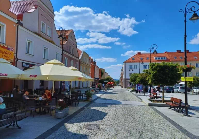 Deptak w Łomży